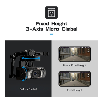Wind Resistance Pocket Helicopter 4k Gimbal Drone SD Drone 4k Follow Me