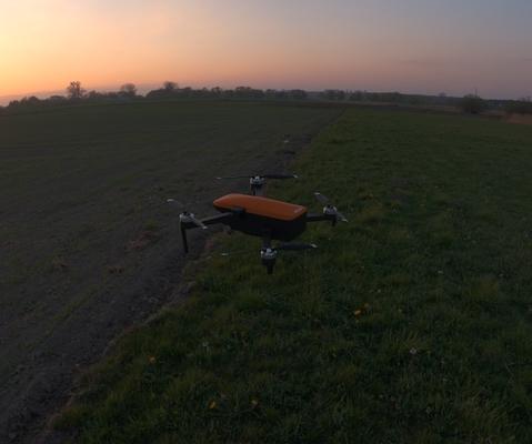 Helicopter 35mins 3 Axis Gimbal Camera Drone High Altitude